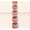 Браслет Xuping цвет Родий с кристаллами Swarovski Кристаллы Цвет Blush Rose доп.замок размер 16-18,5см х фото №4 Браслет Xuping цвет Родий с кристаллами Swarovski Кристаллы Цвет Blush Rose доп.замок размер 16-18,5см х фото №4