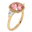 Каблучка Xuping колір 18K із кристалами Swarovski Центральна Вставка Кристал Огранювання Cushion Cut фото №2 Каблучка Xuping колір 18K із кристалами Swarovski Центральна Вставка Кристал Огранювання Cushion Cut фото №2