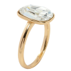 Кольцо Xuping цвет 18K с кристаллами Swarovski Кристалл Clear, 15х12мм фото №2