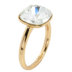 Каблучка Xuping колір 18K з кристалами Swarovski Гранений кристал Clear 13х13 фото №2 Каблучка Xuping колір 18K з кристалами Swarovski Гранений кристал Clear 13х13 фото №2