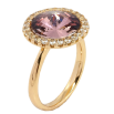 Каблучка Xuping колір 18K з кр-ми Swarovski Burgundy в обрамленні ø 16мм фото №2 Каблучка Xuping колір 18K з кр-ми Swarovski Burgundy в обрамленні ø 16мм фото №2