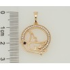 Кулон Xuping Позолота 18K Ласточка для цепочки до 5мм фото №2 Кулон Xuping Позолота 18K Ласточка для цепочки до 5мм фото №2