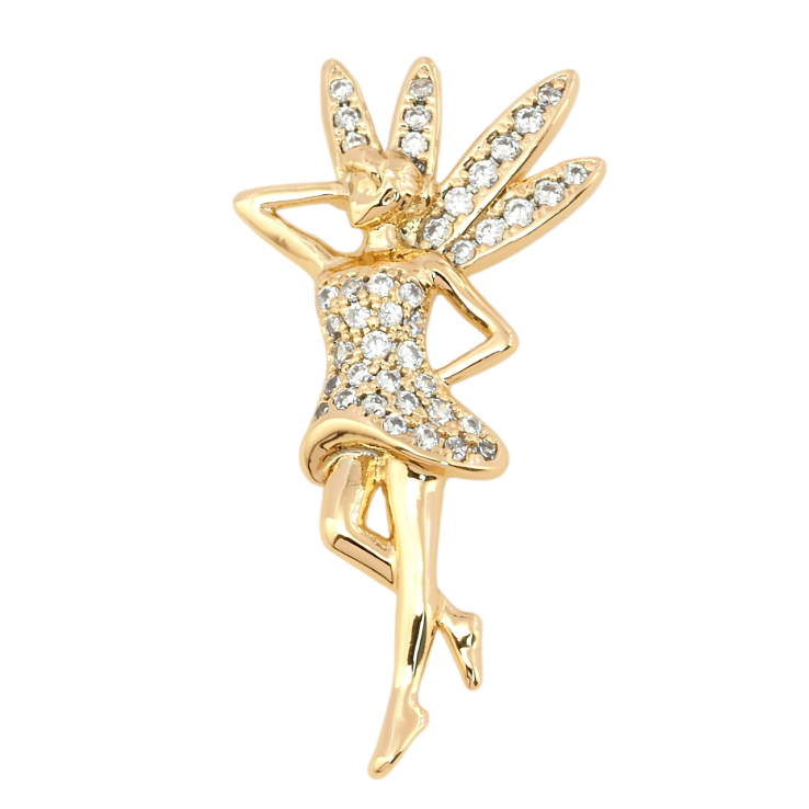 Кулон Xuping Позолота 18K Фея для цепочки до 2мм фото №15 Кулон Xuping Позолота 18K Фея для цепочки до 2мм фото №15