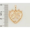 Кулон Xuping Позолота 18K Сердце с влюбленными для цепочки до 5мм фото №2 Кулон Xuping Позолота 18K Сердце с влюбленными для цепочки до 5мм фото №2