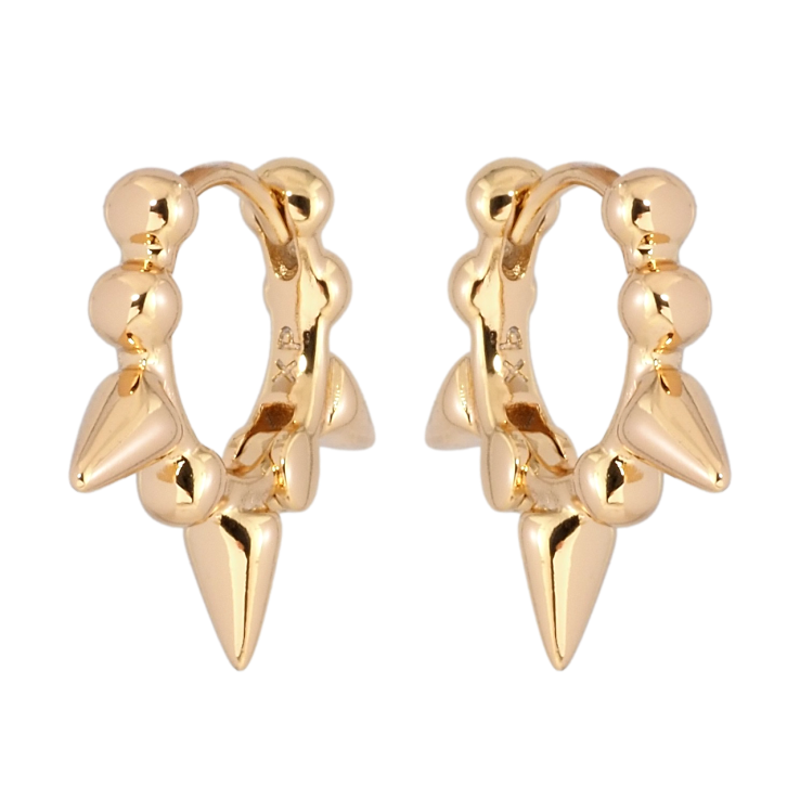 Серьги Xuping Позолота 18K колечки Декоративные фото №25