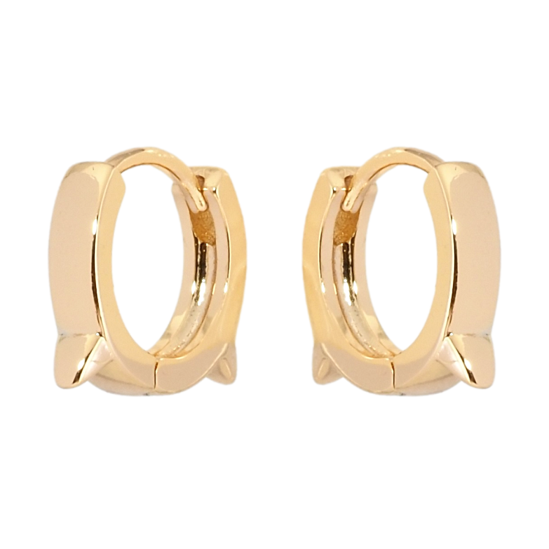 Сережки Xuping Позолота 18K колечка Фігурні фото №3 Сережки Xuping Позолота 18K колечка Фігурні фото №3
