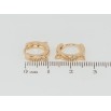 Серьги Xuping Позолота 18K колечки Фигурные фото №2 Серьги Xuping Позолота 18K колечки Фигурные фото №2