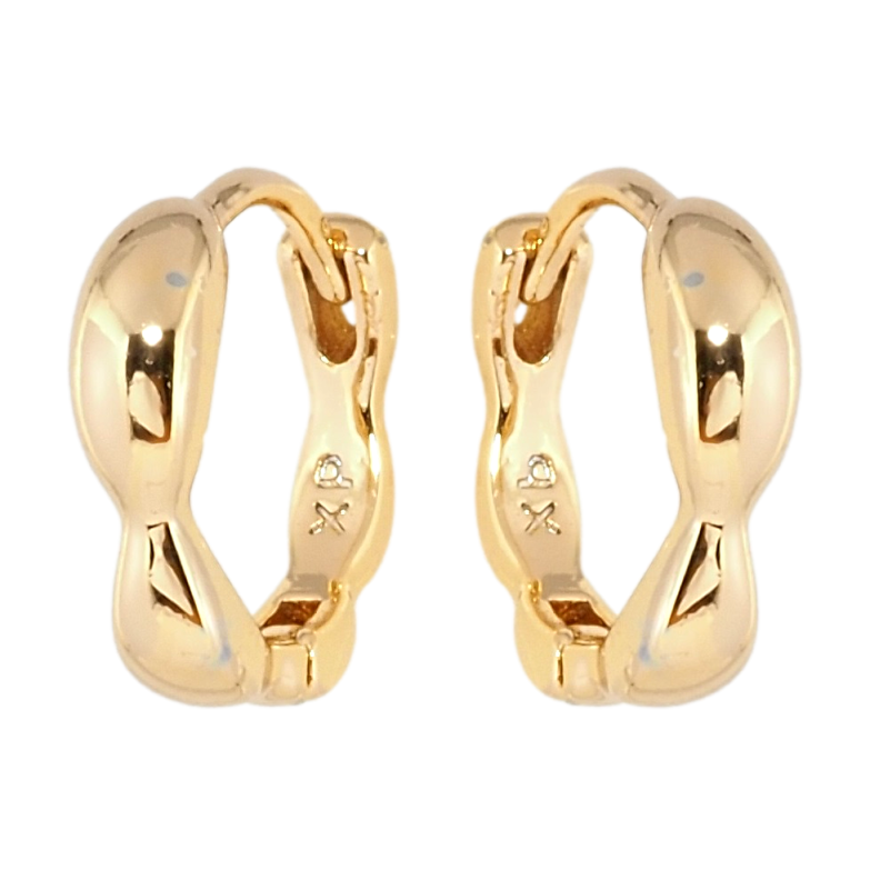 Сережки Xuping Позолота 18K колечка Фігурні фото №24 Сережки Xuping Позолота 18K колечка Фігурні фото №24