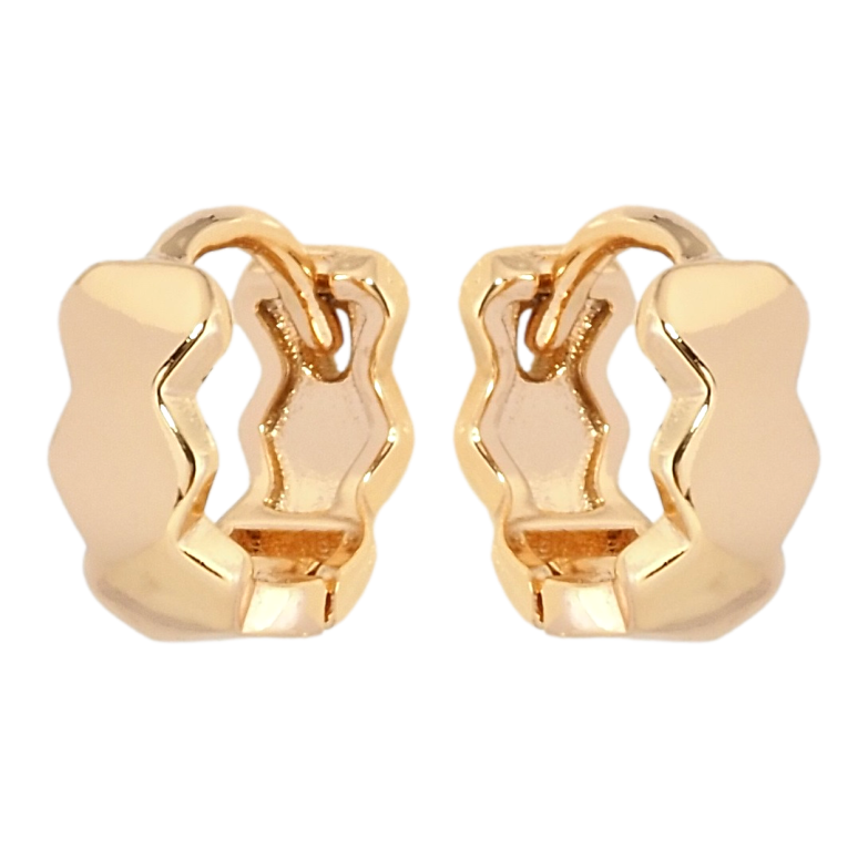 Серьги Xuping Позолота 18K колечки Фигурные фото №1 Серьги Xuping Позолота 18K колечки Фигурные фото №1