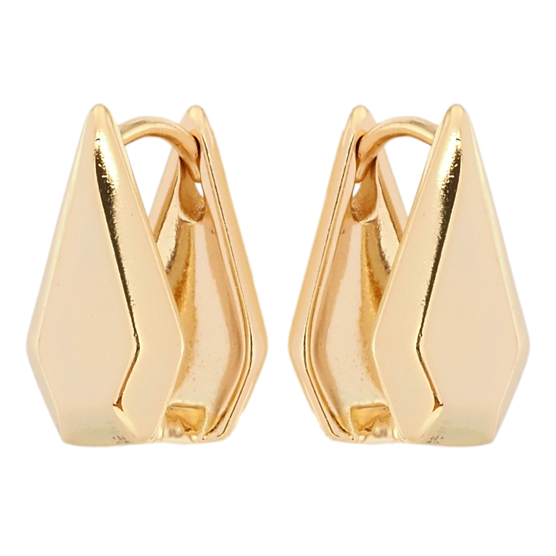 Сережки Xuping Позолота 18K колечка Фігурні фото №7 Сережки Xuping Позолота 18K колечка Фігурні фото №7
