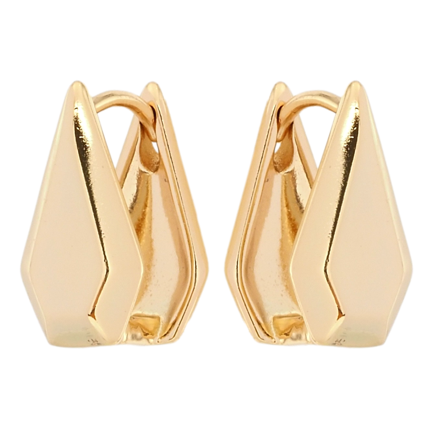 Серьги Xuping Позолота 18K колечки Фигурные фото №1 Серьги Xuping Позолота 18K колечки Фигурные фото №1