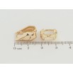 Серьги Xuping Позолота 18K колечки Фигурные фото №2 Серьги Xuping Позолота 18K колечки Фигурные фото №2