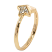 Каблучка Xuping Позолота 18K Зірка з цирконієм фото №2 Каблучка Xuping Позолота 18K Зірка з цирконієм фото №2