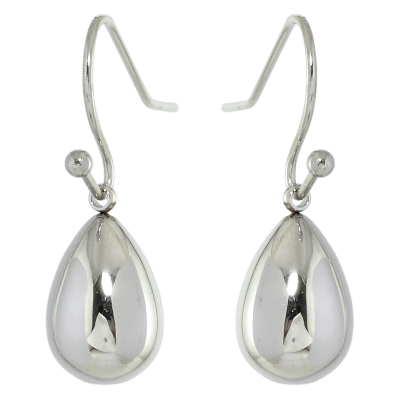 Сережки Xuping TTM Stainless Steel колір Родій французький замок Об'ємні крапельки фото №9 Сережки Xuping TTM Stainless Steel колір Родій французький замок Об'ємні крапельки фото №9