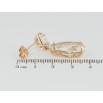 Серьги Xuping Позолота 18K пусеты Кристальные подвески фото №2 Серьги Xuping Позолота 18K пусеты Кристальные подвески фото №2