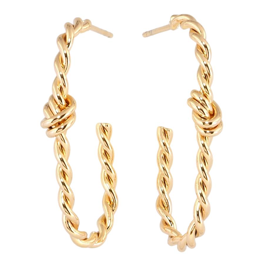 Серьги Xuping Позолота 18K пусеты Декоративные дуги фото №1 Серьги Xuping Позолота 18K пусеты Декоративные дуги фото №1