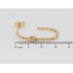 Серьги Xuping Позолота 18K пусеты Декоративные дуги фото №2 Серьги Xuping Позолота 18K пусеты Декоративные дуги фото №2