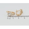 Серьги Xuping Позолота 18K английский замок Кристальный блеск фото №2 Серьги Xuping Позолота 18K английский замок Кристальный блеск фото №2