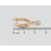Серьги Xuping Позолота 18K английский замок Подвески кристальные капельки фото №2 Серьги Xuping Позолота 18K английский замок Подвески кристальные капельки фото №2