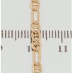 Ланцюжок Xuping Позолота 18K Плетіння Фігаро довжина 49см х 3мм фото №2 Ланцюжок Xuping Позолота 18K Плетіння Фігаро довжина 49см х 3мм фото №2