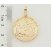Кулон Xuping Позолота 18K Ладанка Святая Цецилия Покровительница музыкантов, молись о нас для цепочки до 7мм фото №2 Кулон Xuping Позолота 18K Ладанка Святая Цецилия Покровительница музыкантов, молись о нас для цепочки до 7мм фото №2