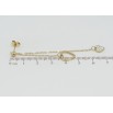 Сережки Xuping TTM Stainless Steel колір 14K пусети Підвіски серця на ланцюжку фото №2 Сережки Xuping TTM Stainless Steel колір 14K пусети Підвіски серця на ланцюжку фото №2