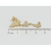 Серьги Xuping TTM Stainless Steel цвет 14K пусеты Подвески бабочки фото №2