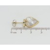 Серьги Xuping TTM Stainless Steel цвет 14K пусеты Подвески с перламутровыми вставками фото №2 Серьги Xuping TTM Stainless Steel цвет 14K пусеты Подвески с перламутровыми вставками фото №2