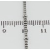 Ланцюжок Xuping ТТМ Stainless Steel колір Родій Плетіння Венеціанське з намистинами довжина 45см х 1.5мм фото №2 Ланцюжок Xuping ТТМ Stainless Steel колір Родій Плетіння Венеціанське з намистинами довжина 45см х 1.5мм фото №2