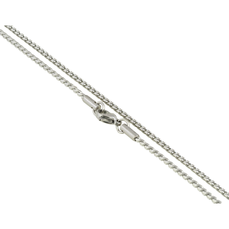 Цепочка Xuping ТТМ Stainless Steel цвет Родий Плетение Серпантин длина 45см х 2мм фото №1 Цепочка Xuping ТТМ Stainless Steel цвет Родий Плетение Серпантин длина 45см х 2мм фото №1