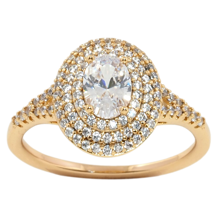 Каблучка Xuping Позолота 18K Інкрустація цирконієм фото №15 Каблучка Xuping Позолота 18K Інкрустація цирконієм фото №15