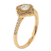 Кольцо Xuping Позолота 18K Цветок инкрустация цирконием фото №2 Кольцо Xuping Позолота 18K Цветок инкрустация цирконием фото №2