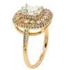 Кольцо Xuping Позолота 18K Инкрустация цирконием фото №2 Кольцо Xuping Позолота 18K Инкрустация цирконием фото №2
