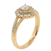 Каблучка Xuping Позолота 18K Серце з цирконієм фото №2 Каблучка Xuping Позолота 18K Серце з цирконієм фото №2