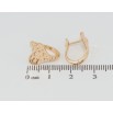Серьги Xuping Позолота 18K английский замок Сердечки фото №2 Серьги Xuping Позолота 18K английский замок Сердечки фото №2