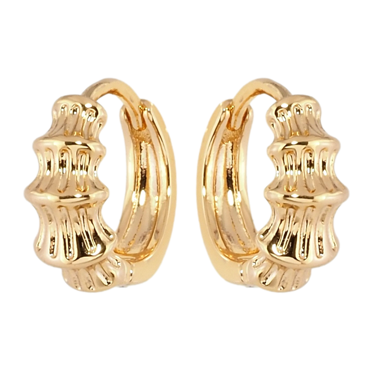 Сережки Xuping Позолота 18K колечка Декоративні фото №5 Сережки Xuping Позолота 18K колечка Декоративні фото №5