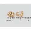 Серьги Xuping Позолота 18K колечки Ангелочки фото №2 Серьги Xuping Позолота 18K колечки Ангелочки фото №2