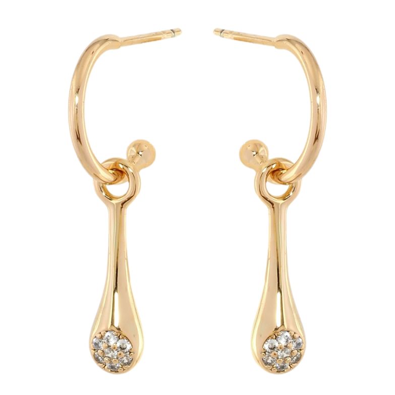 Серьги Xuping Позолота 18K пусеты Декоративные подвески на дужках 2 в 1 фото №6 Серьги Xuping Позолота 18K пусеты Декоративные подвески на дужках 2 в 1 фото №6