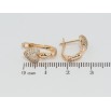 Серьги Xuping Позолота 18K английский замок Сердечки инкрустация цирконием фото №2 Серьги Xuping Позолота 18K английский замок Сердечки инкрустация цирконием фото №2
