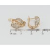 Серьги Xuping Позолота 18K английский замок Узор с инкрустацией цирконием фото №2 Серьги Xuping Позолота 18K английский замок Узор с инкрустацией цирконием фото №2
