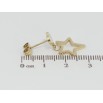 Серьги Xuping TTM Stainless Steel цвет 14K пусеты Сердечки и звезды фото №2 Серьги Xuping TTM Stainless Steel цвет 14K пусеты Сердечки и звезды фото №2