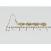 Серьги Xuping TTM Stainless Steel цвет 14K французский замок Цветочные подвески фото №2 Серьги Xuping TTM Stainless Steel цвет 14K французский замок Цветочные подвески фото №2
