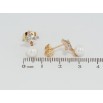 Серьги Xuping Позолота 18K пусеты Звезды из цветных кристаллов с жемчужинами фото №2 Серьги Xuping Позолота 18K пусеты Звезды из цветных кристаллов с жемчужинами фото №2