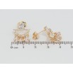 Серьги Xuping Позолота 18K пусеты Кристальный дождь фото №2 Серьги Xuping Позолота 18K пусеты Кристальный дождь фото №2