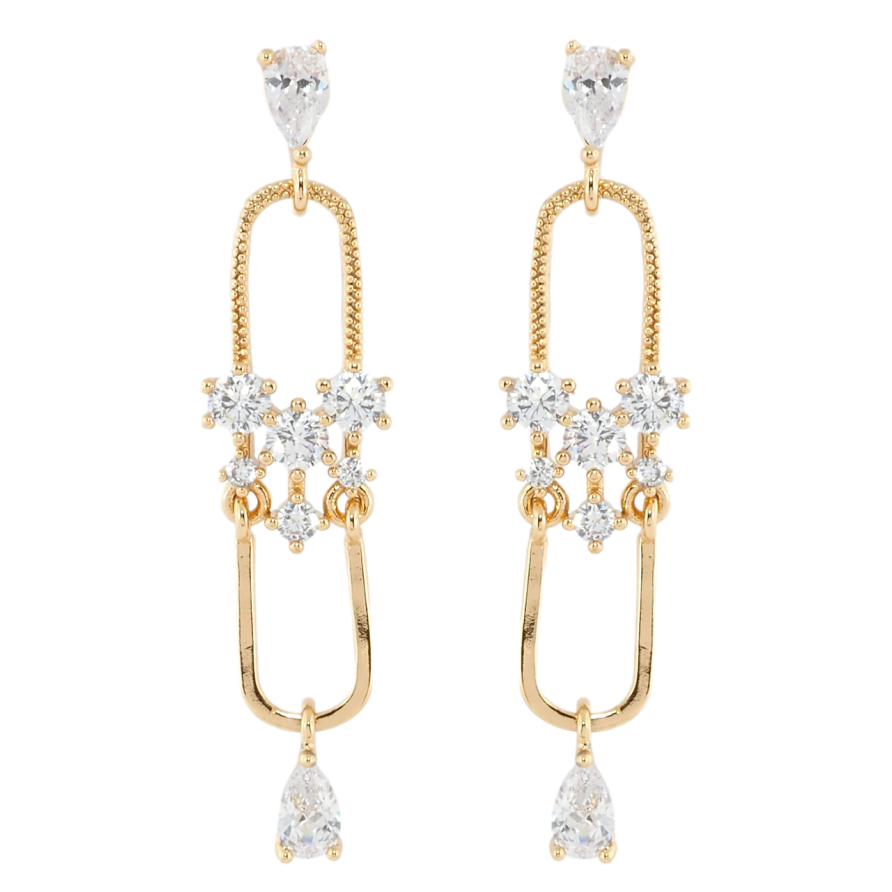 Серьги Xuping Позолота 18K пусеты Декоративные подвески с кристальным орнаментом фото №1 Серьги Xuping Позолота 18K пусеты Декоративные подвески с кристальным орнаментом фото №1