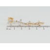 Серьги Xuping Позолота 18K пусеты Подвески из кристальных крестиков фото №2 Серьги Xuping Позолота 18K пусеты Подвески из кристальных крестиков фото №2