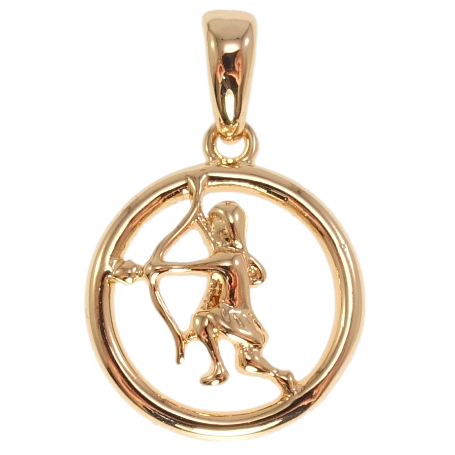 Кулон Fallon Позолота 18K Знак Зодиака Стрелец фото №1 Кулон Fallon Позолота 18K Знак Зодиака Стрелец фото №1