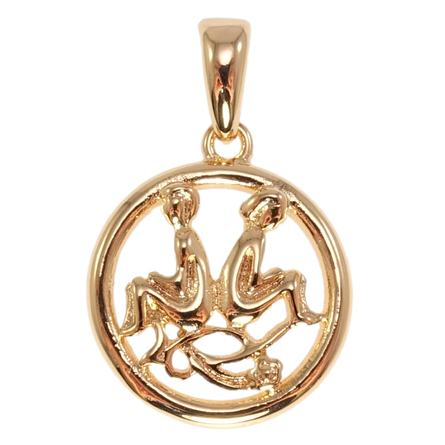 Кулон Fallon Позолота 18K Знак Зодиака Близнецы фото №1 Кулон Fallon Позолота 18K Знак Зодиака Близнецы фото №1
