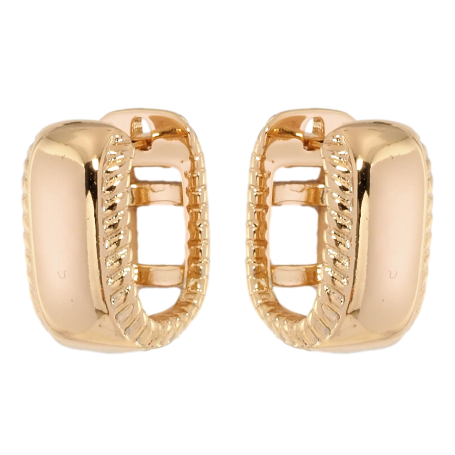 Серьги Xuping Позолота 18K английский замок Декоративный узор фото №1 Серьги Xuping Позолота 18K английский замок Декоративный узор фото №1