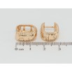 Серьги Xuping Позолота 18K английский замок Декоративный узор фото №2 Серьги Xuping Позолота 18K английский замок Декоративный узор фото №2